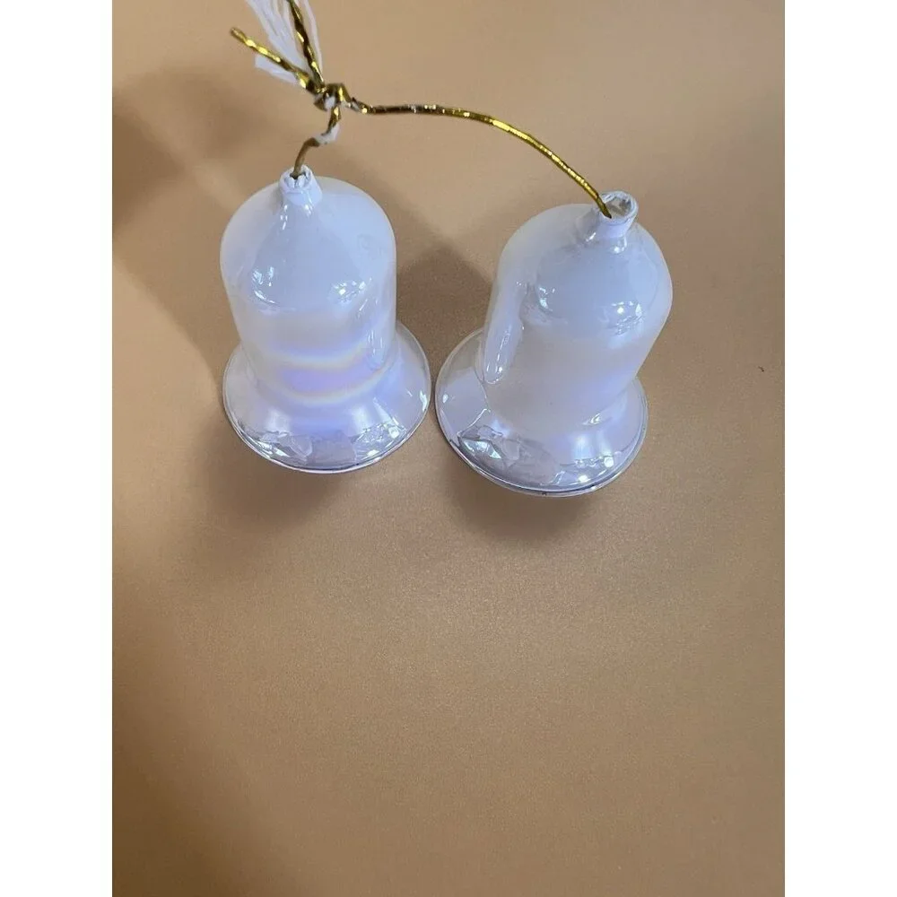 Eclectic‎ Mix Of Ornaments Cream, White, Pearl, Dove 15 pieces